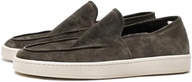 Лоферы мужские Premium Calfskin Suede, зеленый viplander — фото 2