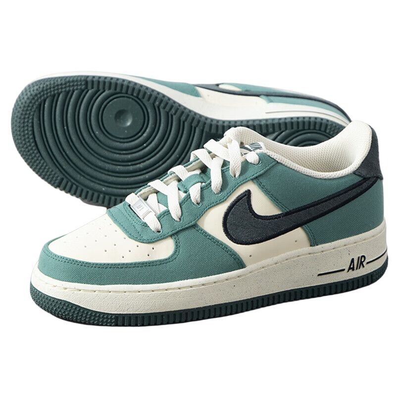 Кроссовки Nike Air Force 1 Low Coconut Milk Vintage Green GS, зеленый — фото 4