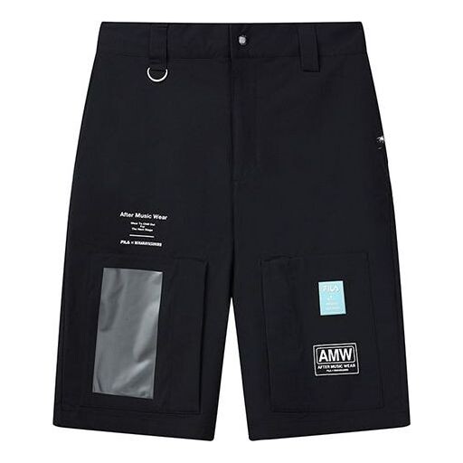 

Шорты x mihara jointly signed sports short pant male black Fila, черный