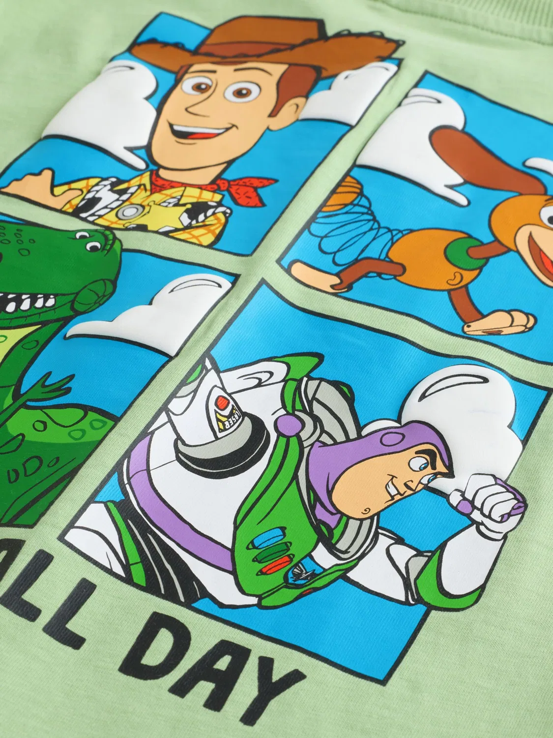 Футболка 'Toy Story' Next, Light Green — фото 3