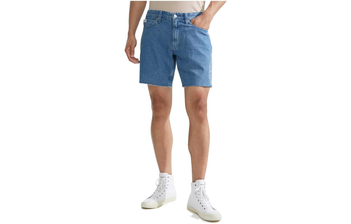 

Джинсовые шорты мужские 1AA - деним синий Calvin Klein, синий