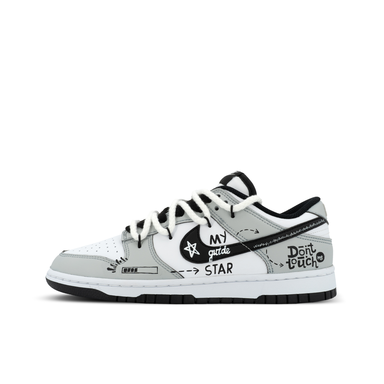 

Кроссовки для скейтбординга Dunk Gorilla Jester XJDD Explorer низкие unisex Nike, черный/серый