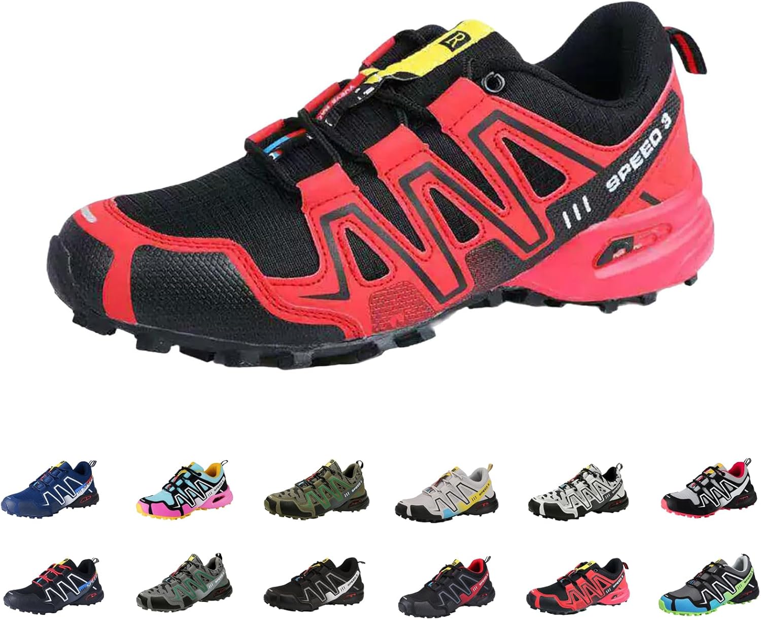 

Кроссовки для походов для мужчин и женщин, ортопедические, для улицы, дышащие, противоскользящие, удобные для ходьбы Generic, L