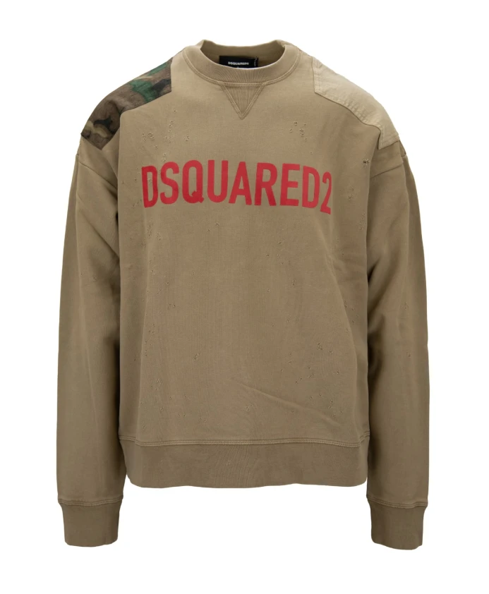 Толстовка-Пуловер Dsquared2, бежевый