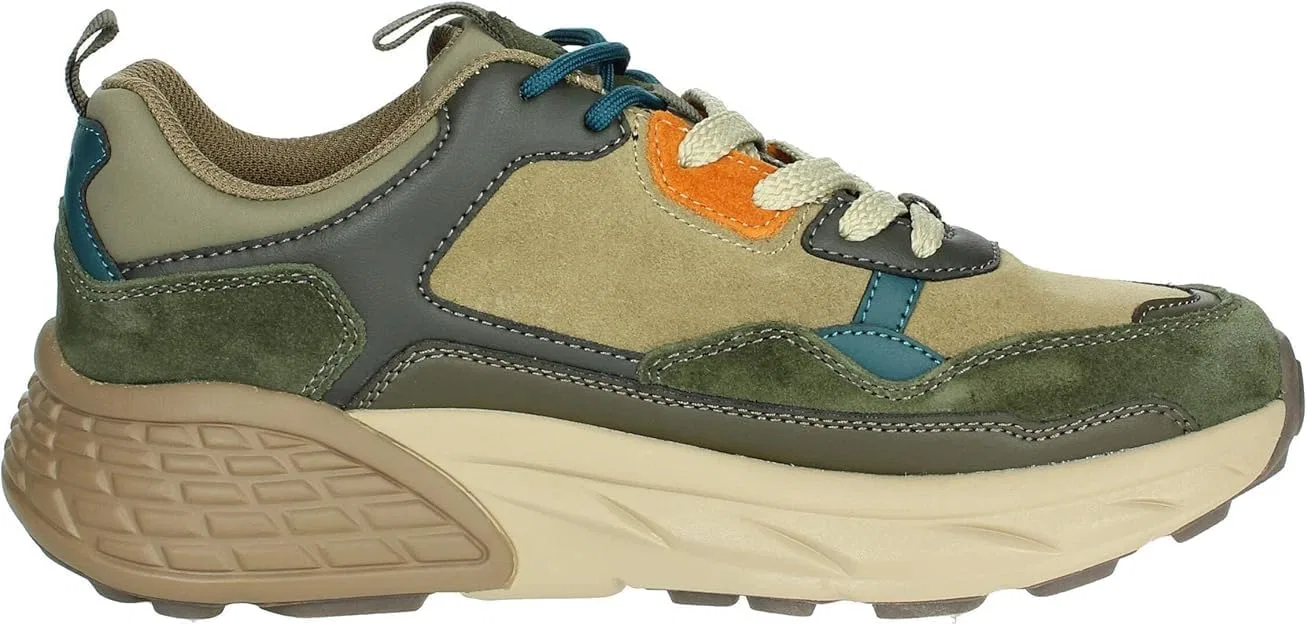 Jeep, Groove Мужские модные повседневные кроссовки, Khaki Multicolor — фото 3