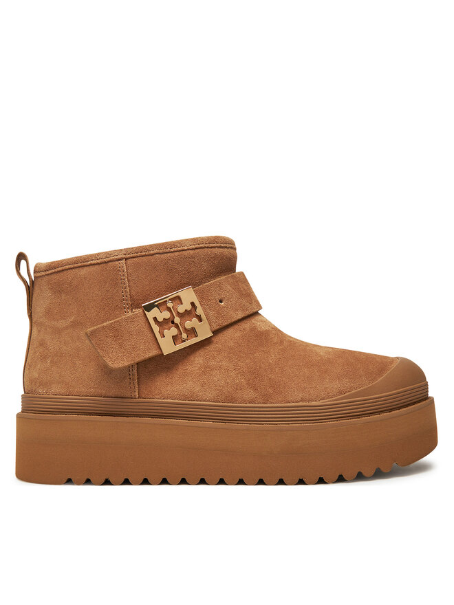 Ботильоны на плоской подошве Tory Burch, коричневый