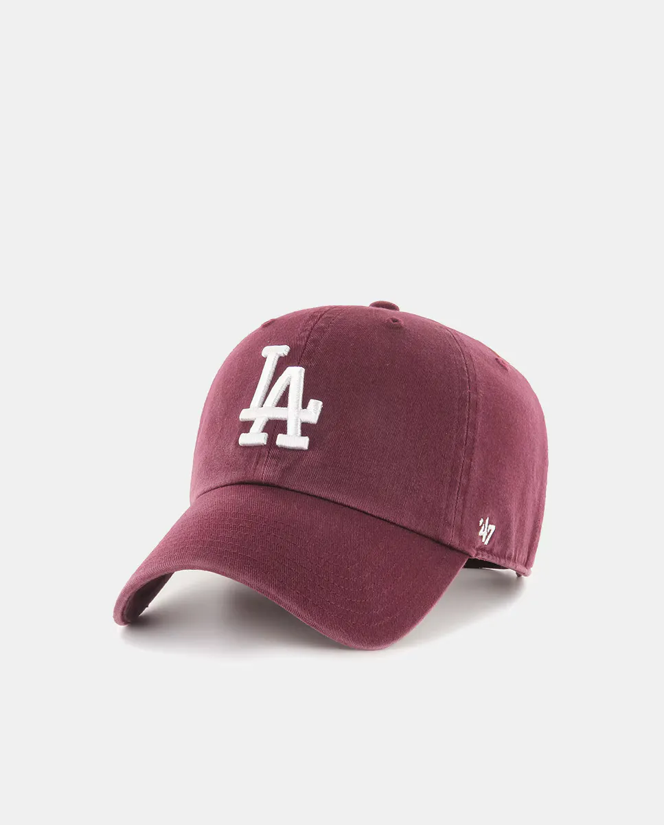 

Кепка CLEAN UP MLB Los Angeles Dodgers '47 47 Brand, бордовый