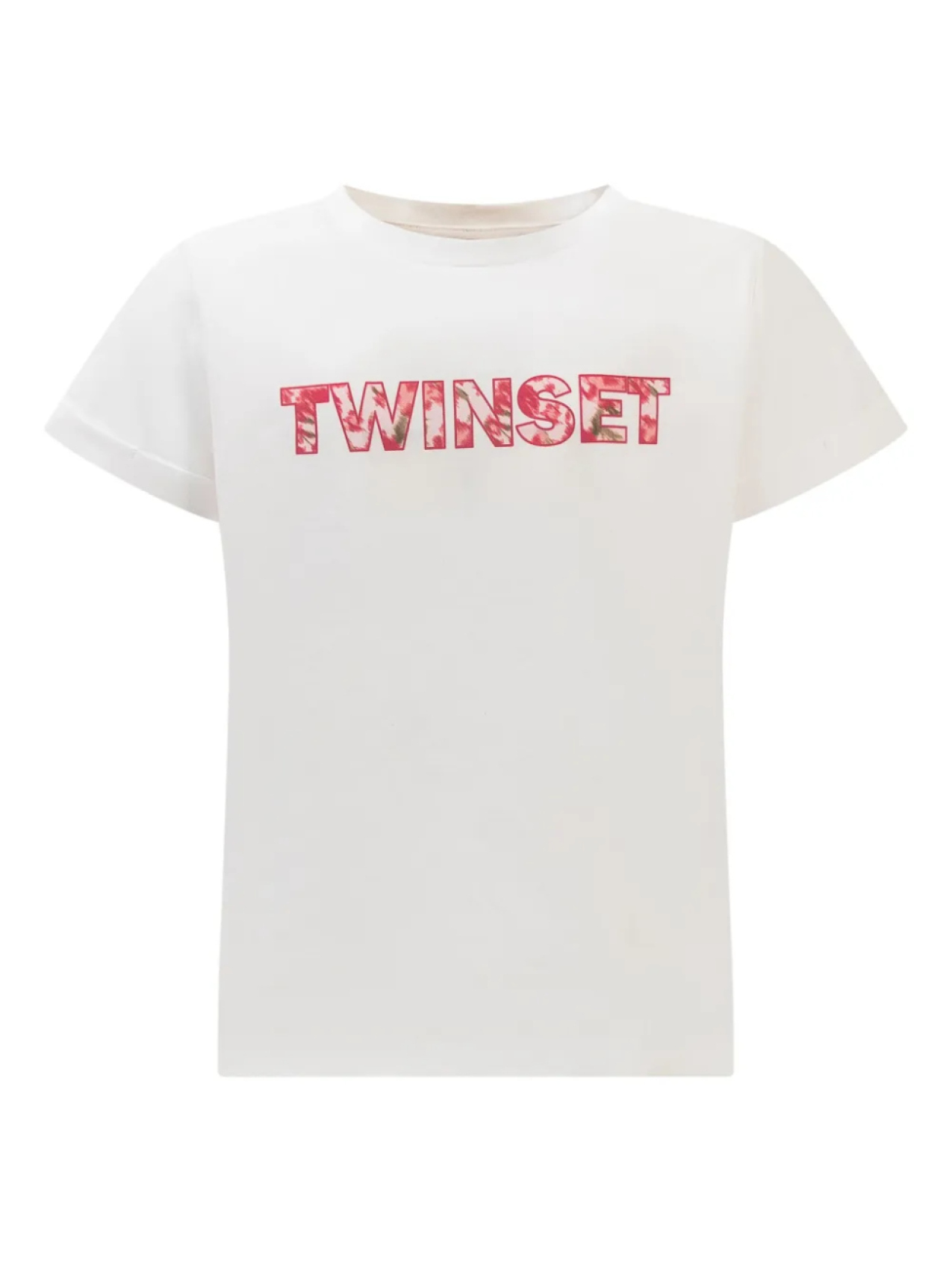 

TWINSET Kids футболка с логотипом, белый