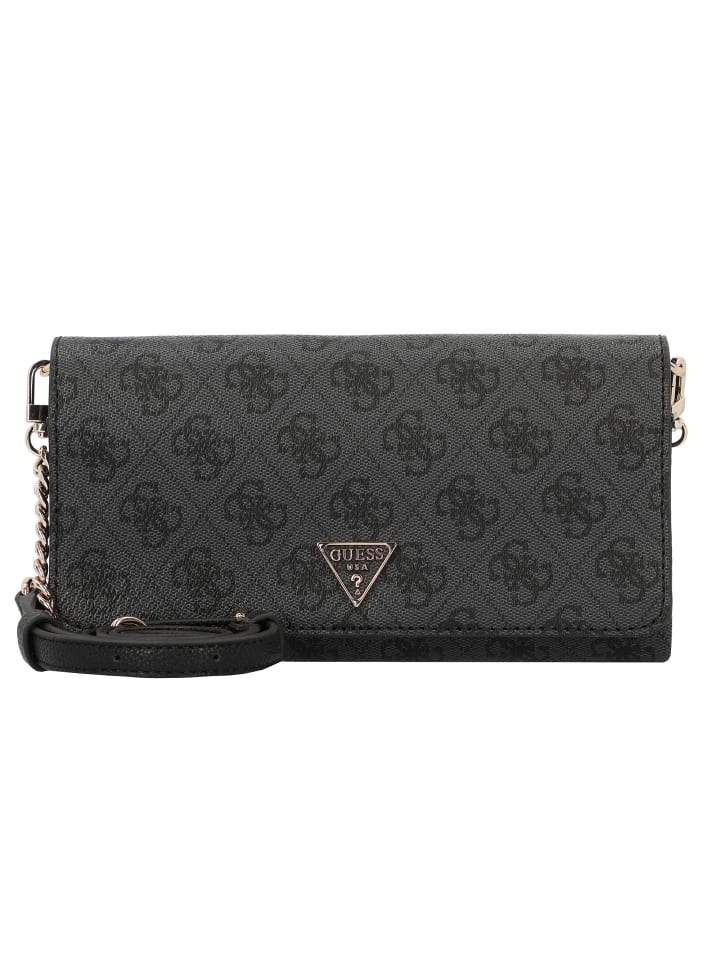 

Guess Кошелек-клатч Noelle II, 21 см, с логотипом угольного цвета