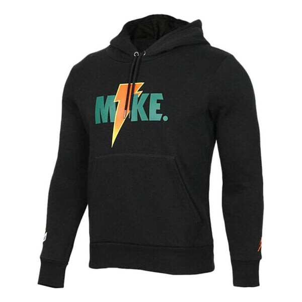 

Толстовка Air Jordan Mike graphic hoodie 'Black', черный