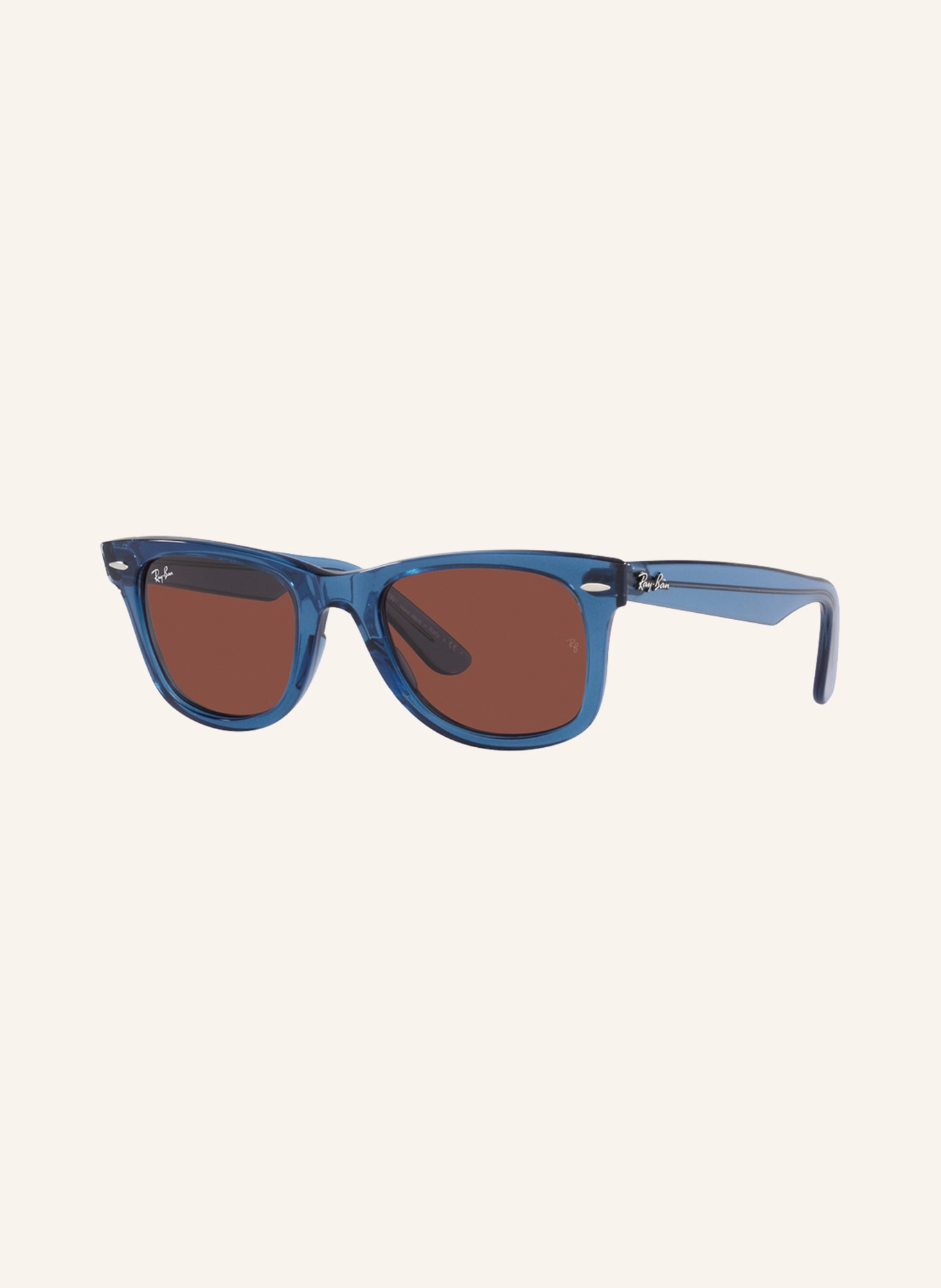 

Солнцезащитные очки rb2140 wayfarer Ray-Ban, цвет 6587C5 - BLAU/BRAUN