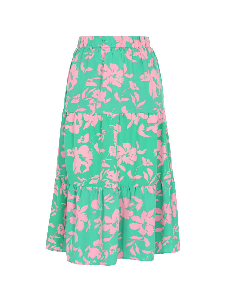 

Юбка длиной до колена IZIA, цвет turquoise multicolor