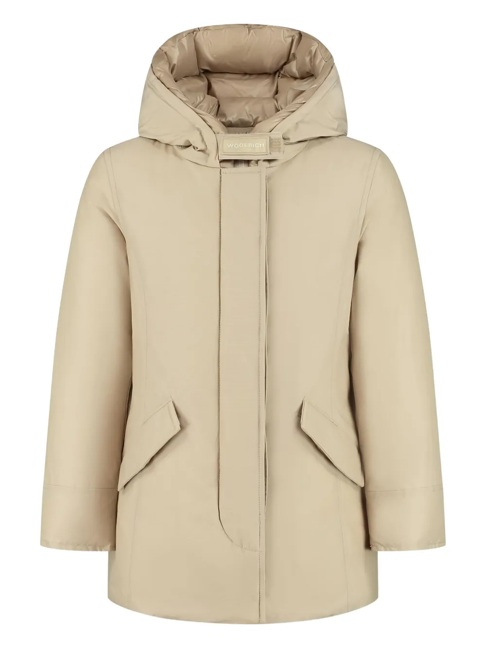 

Пуховик с капюшоном Woolrich Kids, нейтральный