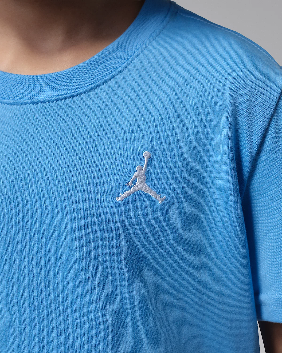 Детская футболка Jumpman Air с вышивкой Jordan, Blue — фото 4