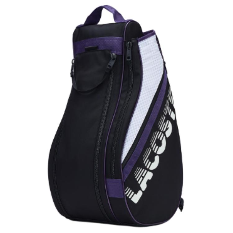 

LACOSTE Нейлоновый рюкзак для тубы мужской черный, Black