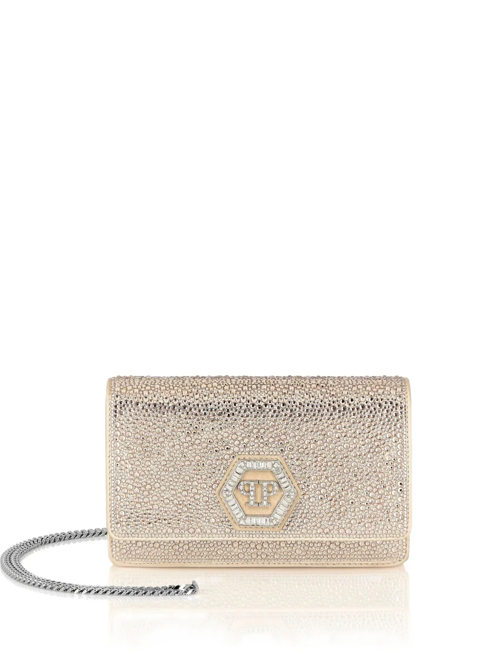 

Сумка со стразами Philipp Plein, нейтральный