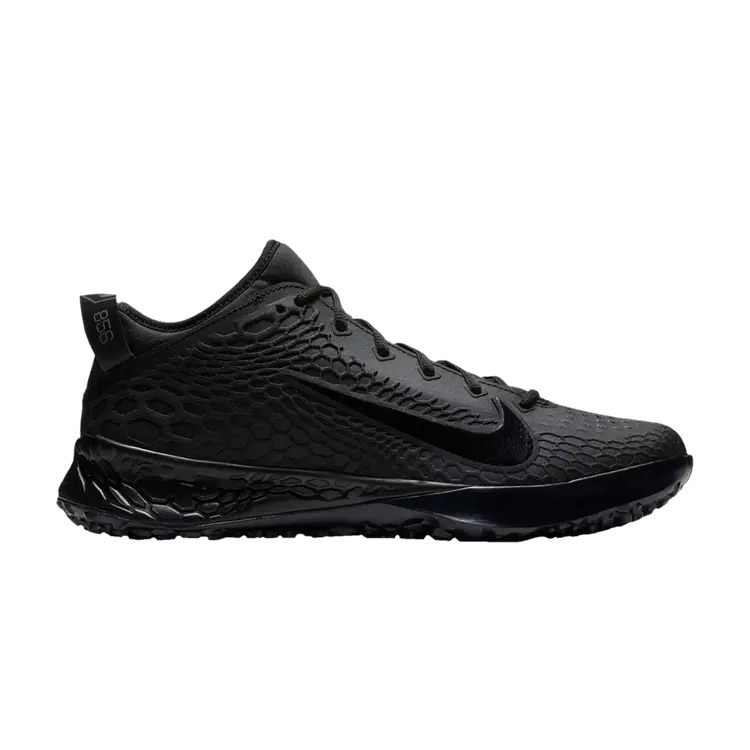 

Бутсы Nike Force Zoom Trout 5 Turf 'Black Thunder Grey', черный