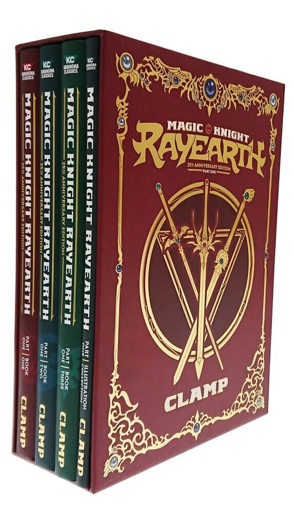 

Манга Magic Knight Rayearth 25th Anniversary Manga Box Set 1 (Hardcover)