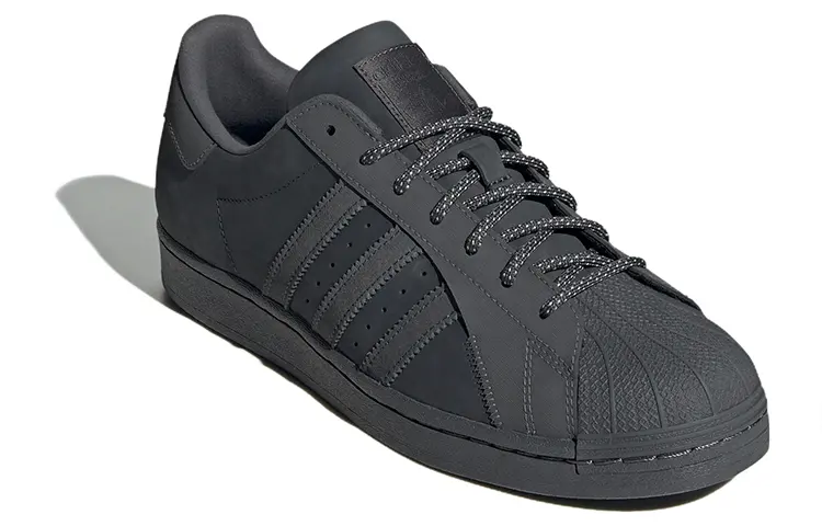 Adidas originals Superstar Обувь для скейтбординга унисекс, Серый — фото 3