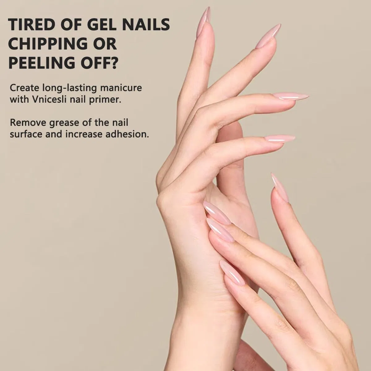 Праймер Vnicesli для гелевых и акриловых ногтей (10 мл) Vnicesli, Primer For Gel Nails — фото 2