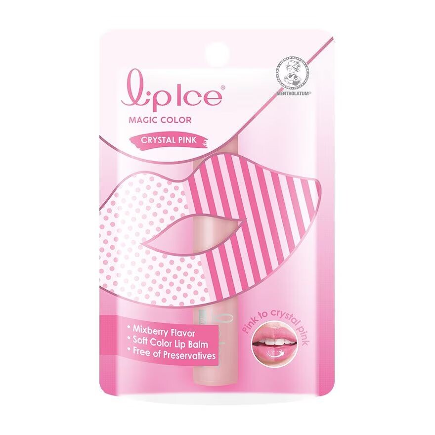 

LIPICE Lipice Magic Color Crystal Pink 2 G, Pink