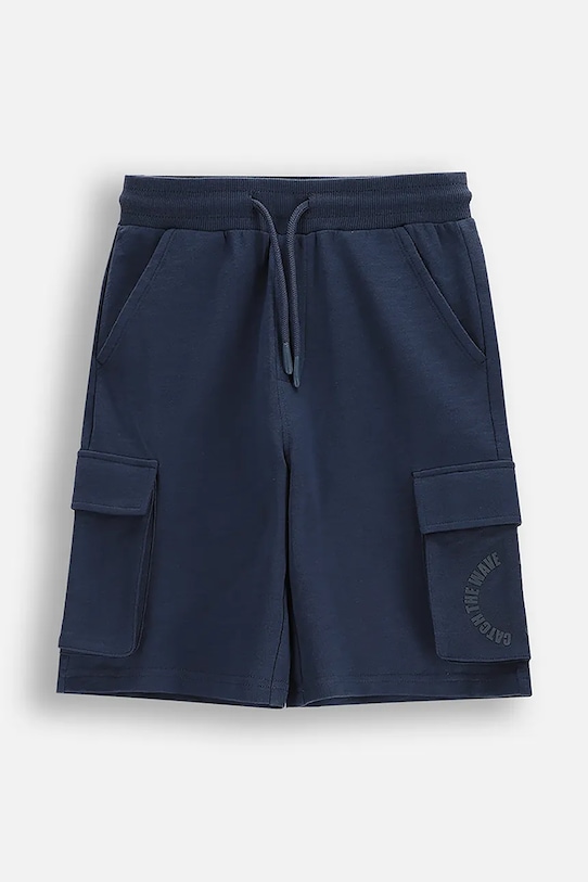 

Хлопковые шорты Coccodrillo, темно-синий