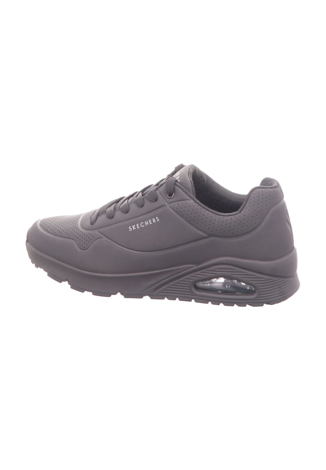 Кроссовки амортизирующие, нескользящие, мужские SKECHERS, цвет Bbk — фото 3