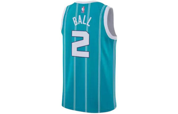 Майка Air Jordan Lamelo Ball Hornets Icon Edition 2022 Swingman NBA Jersey 'Lamelo Ball Rapid Teal', бирюзовый — фото 2
