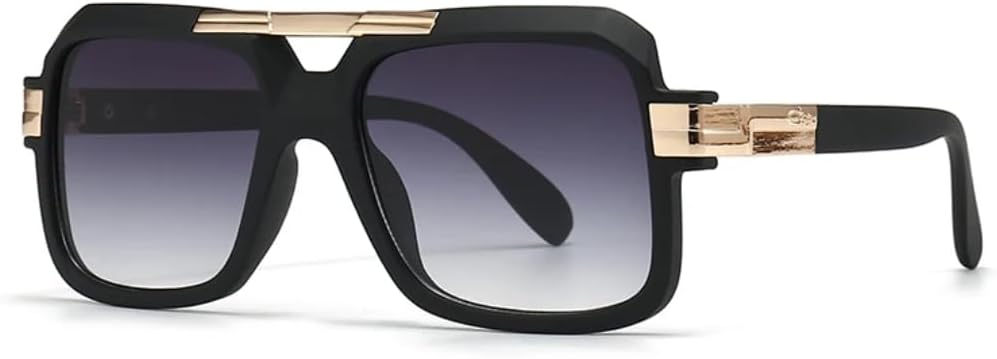 

Солнцезащитные очки с защитой UV400 | Большая оправа, двойная перемычка, градиентный цвет | для женщин и мужчин, для занятий спортом на открытом воздухе и вождения DSVIGF, Gradient Gray