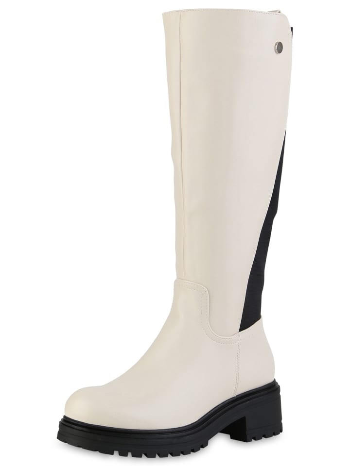 Сапоги VAN HILL Klassische Stiefel Anthea, бежевый
