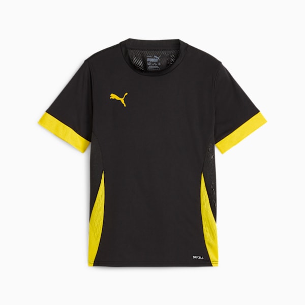 Футболка для больших детей Teamgoal Puma, черный — фото 4