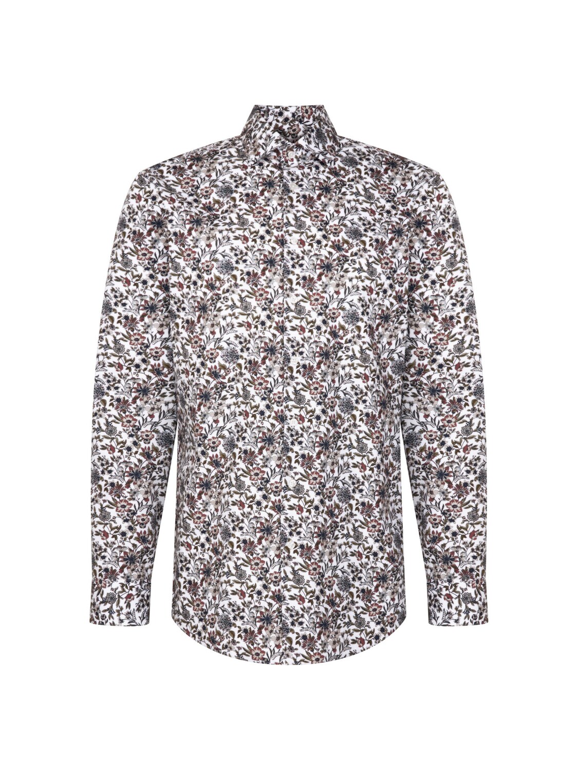 

SEIDENSTICKER Повседневная рубашка 'Schwarze Rose', мультиколор