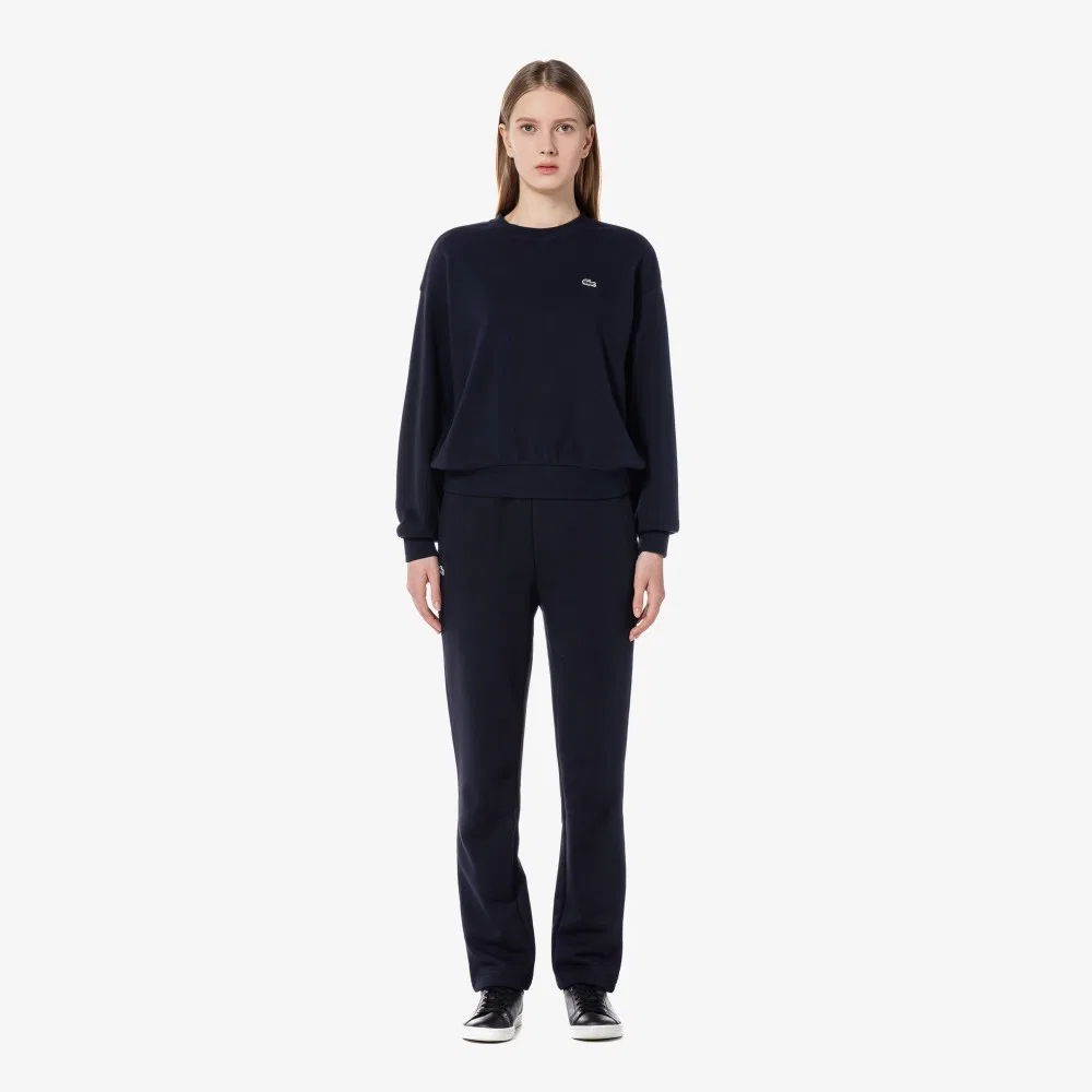 Брюки женские Lacoste CP Juri, базовые, темно-синие