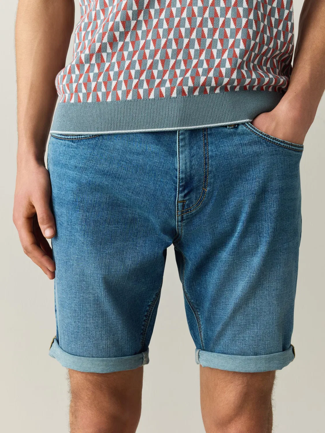 Джинсы облегающего кроя 'Motion Flex' Next, Blue Denim — фото 2