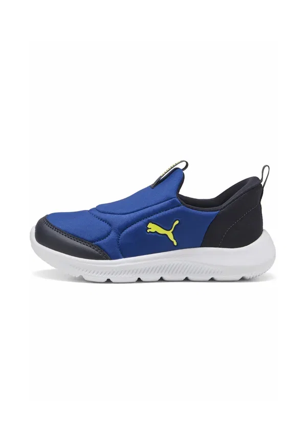 Кроссовки slip-ons Puma Fun Racer 2 Sliptech Sneakers, ярко-синий-лимонный шербет
