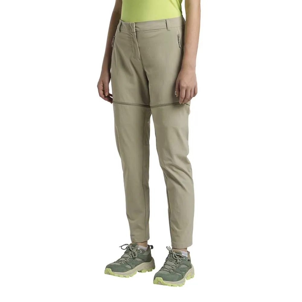 

Брюки Jack Wolfskin Hikeout Zip Off, зеленый