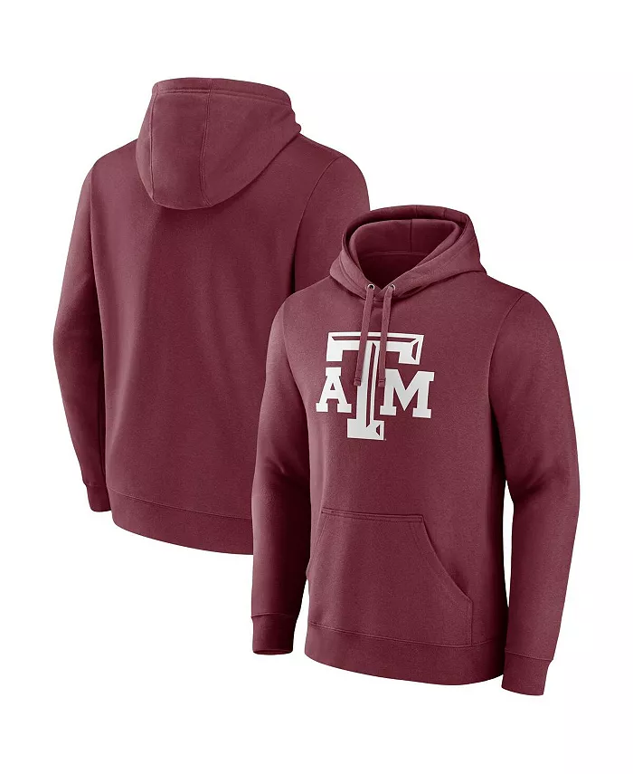 

Мужской бордовый флисовый худи Texas A M Aggies с капюшоном Fanatics
