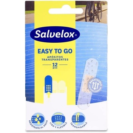 

Тиритас Салвелокс Easytogo Прозрачный 12 единиц Salvelox