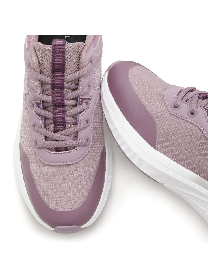 Кроссовки на шнуровке LASCANA Sneaker, фиолетовый — фото 2