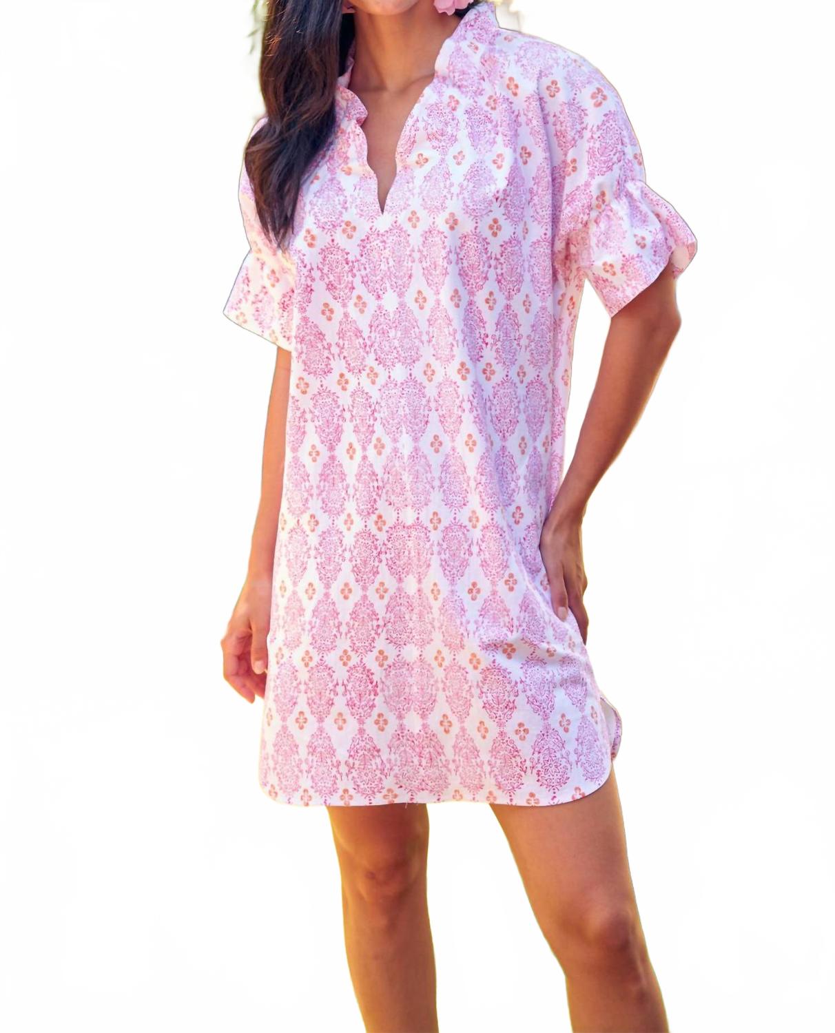 

Платье Crosby отремонтировано в розовом/оранжевом цвете Finley, розовый/оранжевый