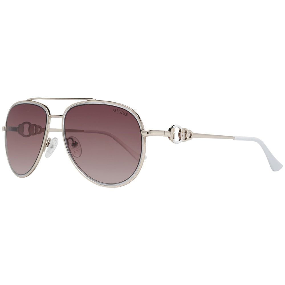 

Солнцезащитные очки из золотистого металла GUESS