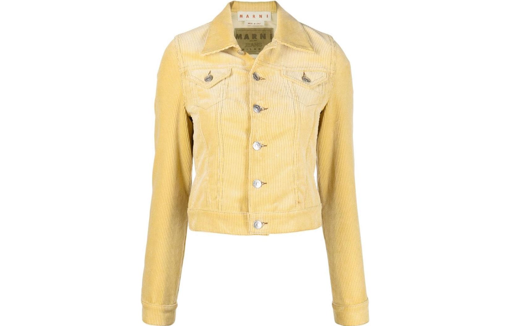

MARNI Желтая женская куртка, Yellow