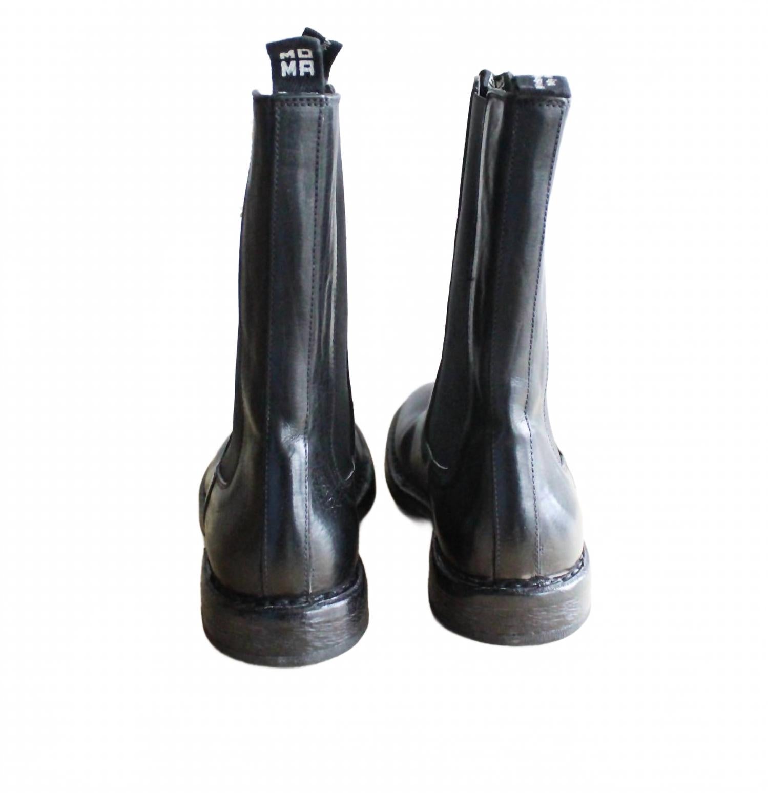 Женские ботинки челси Kurni черного цвета Moma Shoes — фото 2