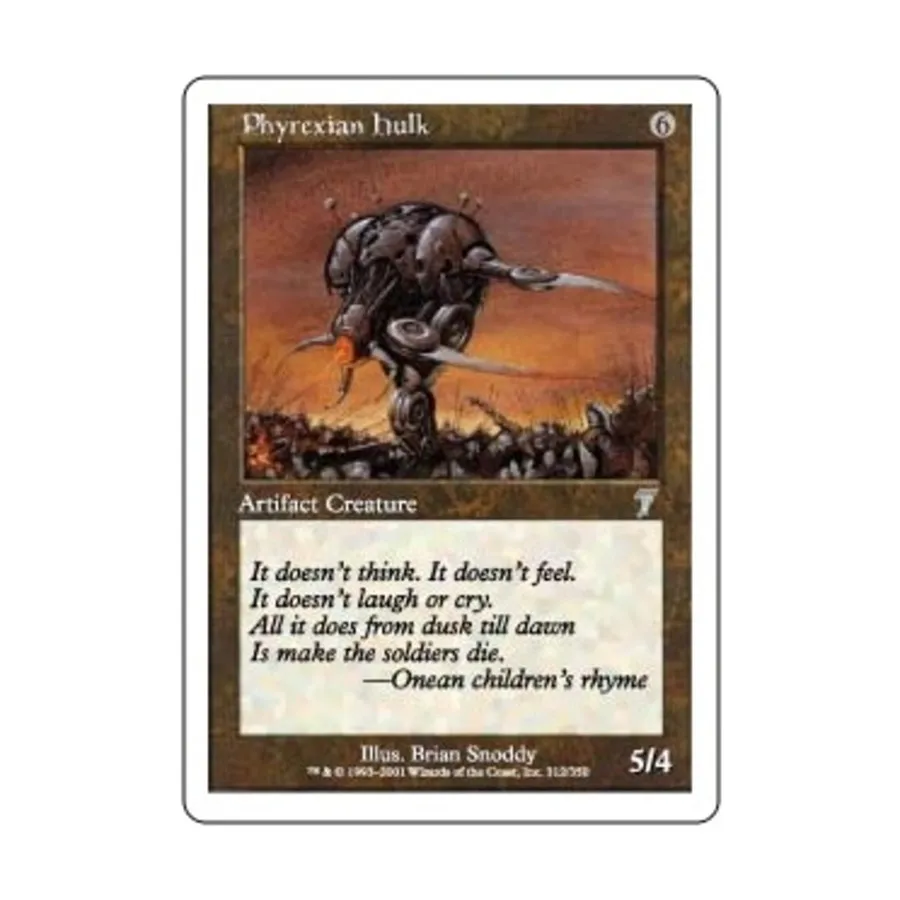 

CCG Фирексийский Халк (U), MTG - 7th Edition
