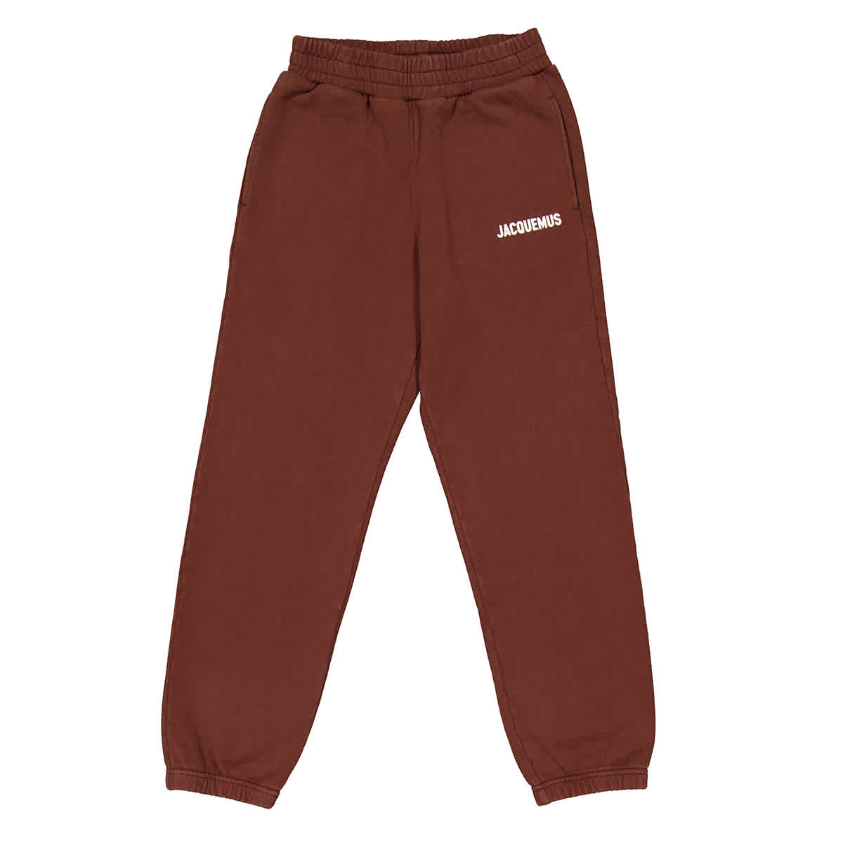 

Детские спортивные брюки Jacquemus Le Jogging Logo из хлопка, коричневый