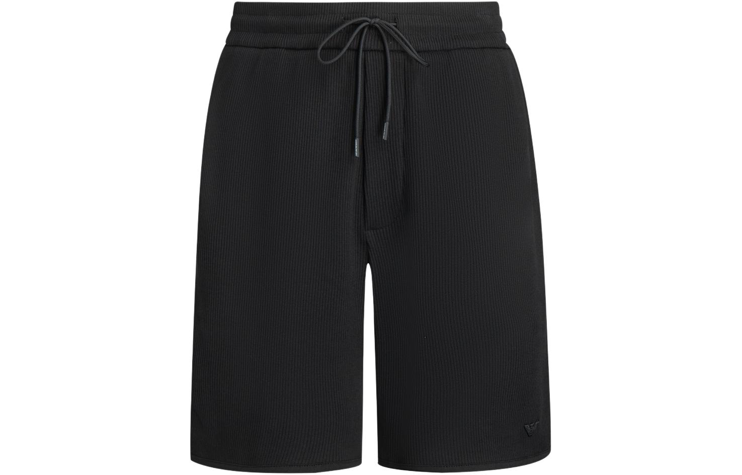 

EMPORIO ARMANI Повседневные шорты мужские черные SS24