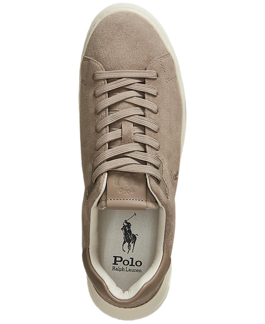 Мужские кроссовки RLite Court с закругленным носком Polo Ralph Lauren, Earth Gray — фото 4