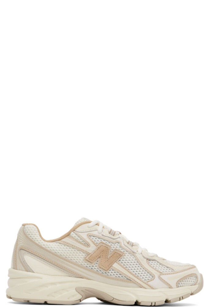 

Кроссовки 740 в бежево-белых тонах New Balance