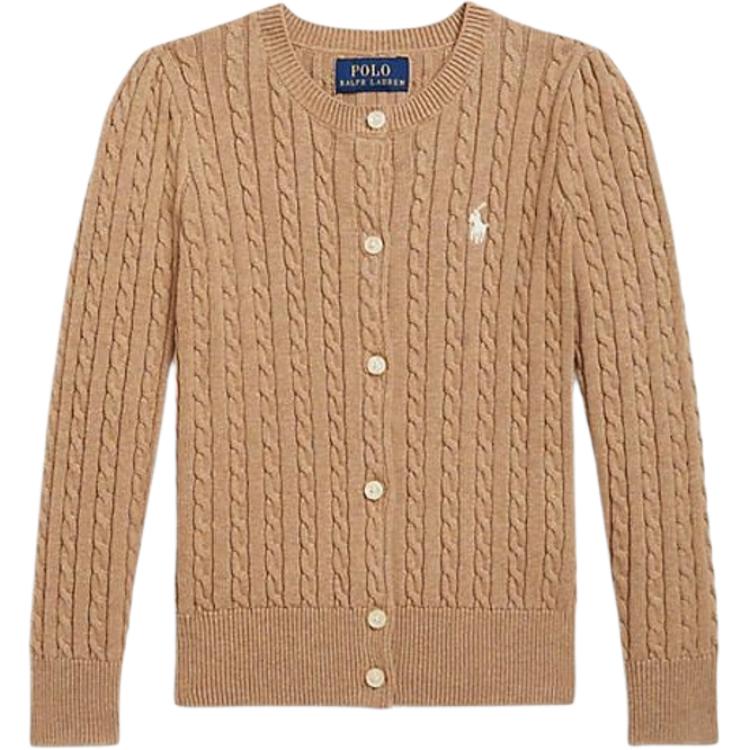 Свитер FW25 детский Polo Ralph Lauren, коричневый