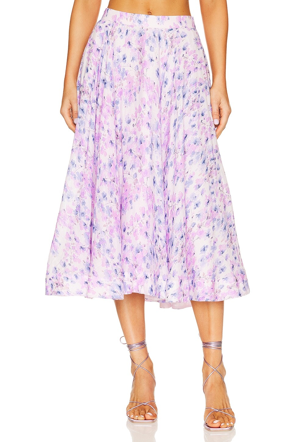 

Юбка миди Bardot Mirabelle, цвет Lilac Floral